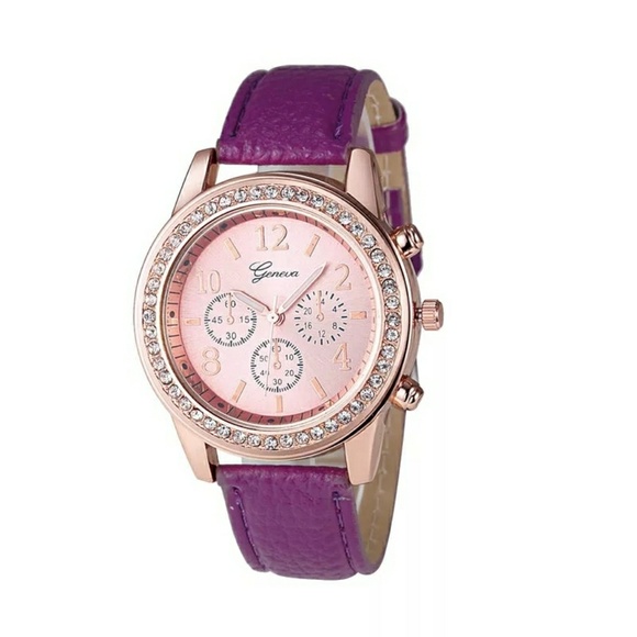 Accessories - Women Watches Quartz Watch Geneva Rhinestone Cryst